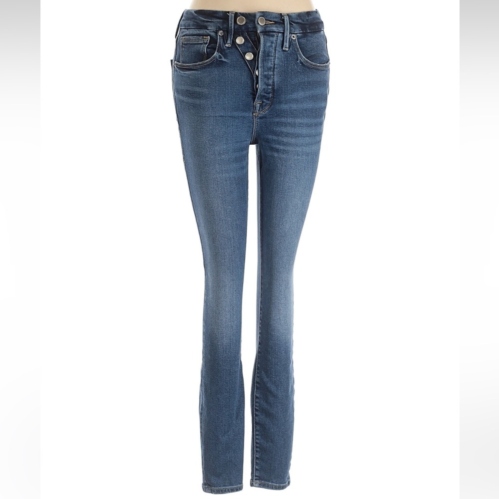 Good American High-Rise Skinny Jeans | Crossover Fly Women's Size 2